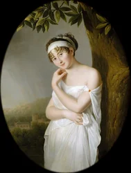 Porträt von Madame Récamier, geborene Julie Bernard 1777-1849