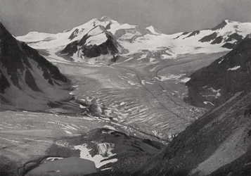 Braunschweiger Hütte, gegen die Wildspitze, Pitztal