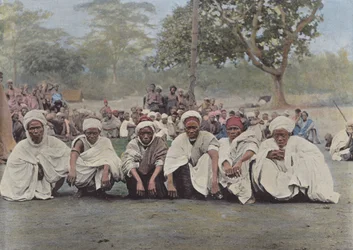 Gruppe von Muslimen in Ketou