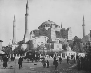 Die Moschee von St. Sofia, Konstantinopel
