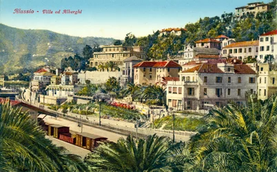 Ansicht von Alassio (Foto)