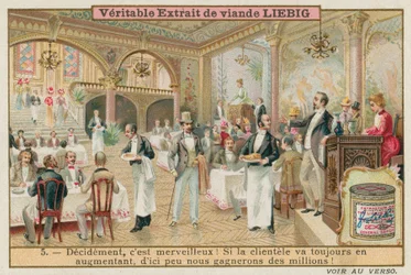 Ein volles Restaurant