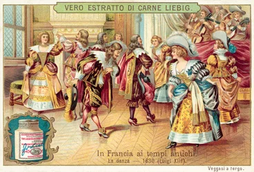 Ein Tanz zur Zeit von Ludwig XIII.