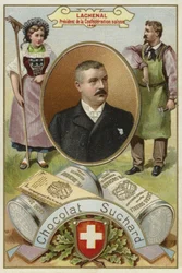 Adrien Lachenal, Präsident der Schweizerischen Eidgenossenschaft
