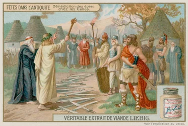 Keltisches Fest zur Segnung der Schwerter