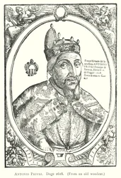 Antonio Priuli, Doge 1618 (Gravur)