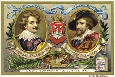 Antony van Dyck und Peter Paul Rubens, flämische Künstler