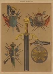 Armas Blancas (Farblithografie)