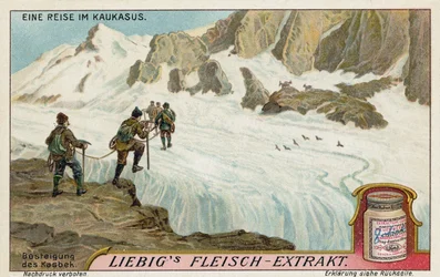 Aufstieg auf den Berg Kasbek