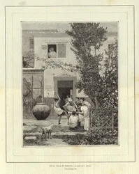 In der Villa des Horaz