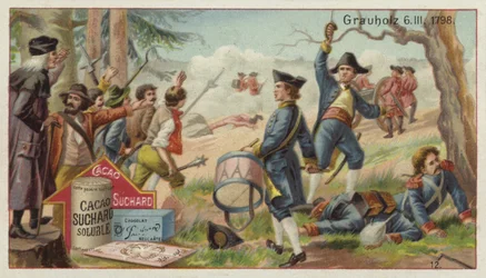 Schlacht bei Grauholz, Schweiz, 6. März 1798
