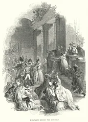 Bonaparte vor der Versammlung