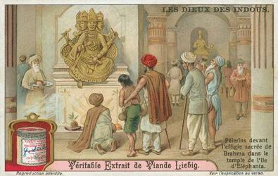Brahma, Liebig-Karte, frühes 20. Jahrhundert