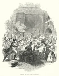Gefangennahme von Ludwig XVI in Varennes