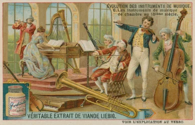 Kammermusikinstrumente aus dem 18. Jahrhundert