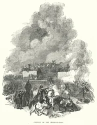 Konflikt auf dem Champ-de-Mars (Gravur)