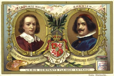 Diego Velasquez und Bartolome Murillo, spanische Künstler