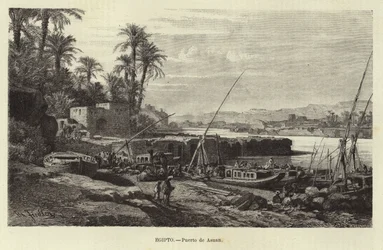 Ägypten - Hafen von Assuan