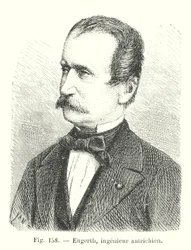 Engerth, österreichischer Ingenieur (Stich)