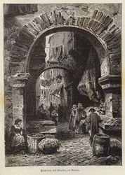 Eingang zum Ghetto in Rom