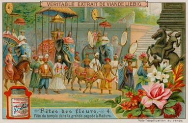 Fest am Tempel von Madura