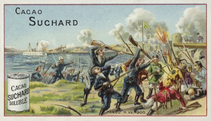 Kämpfe in Taku, China, Boxeraufstand, 1900