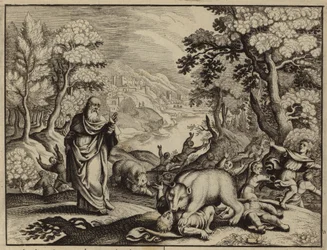 Zweiundvierzig Jungen werden von Bären zerfleischt, weil sie Elisa beleidigt haben