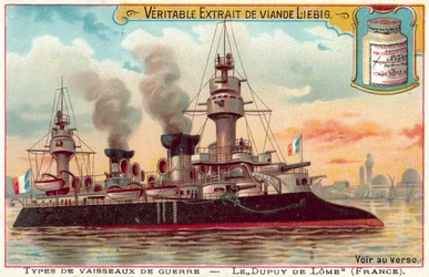 Französischer Panzerkreuzer Dupuy de Lôme