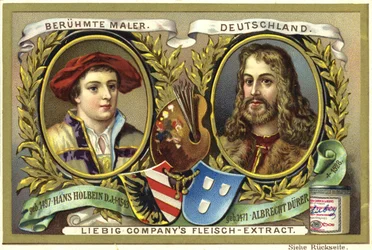 Hans Holbein und Albrecht Dürer, deutsche Künstler
