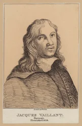 Jacques Vaillant, niederländischer Maler (Radierung)