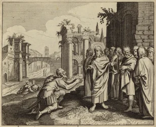 Jesus Christus heilt den Sohn eines Beamten (Johannes 4)
