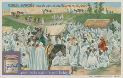 Kabyle Markttag in Algerien