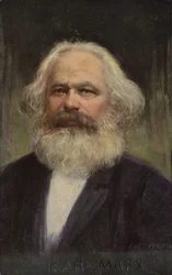 Karl Marx (1818-1883), deutscher Philosoph, Ökonom, Historiker und politischer Theoretiker