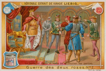 König Heinrich IV. versucht die Parteien zu versöhnen