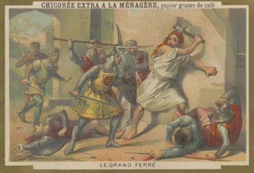 Le Grand Ferré, französischer Held des Hundertjährigen Krieges
