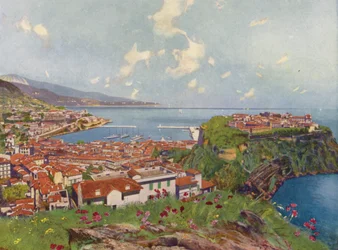 Monaco, Der Felsen und Gesamtansicht