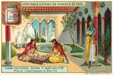 Maurischer Innenhof in Sevilla