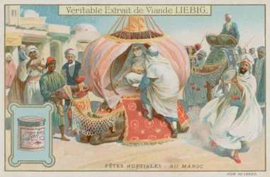 Marokkanische Hochzeitsfeiern