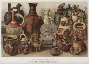 Alte Keramik aus Amerika