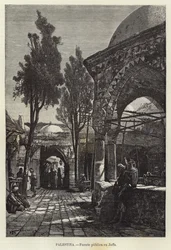 Palästina, Öffentlicher Brunnen in Jaffa