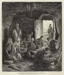 Palästina, Perlmuttarbeiter in Bethlehem