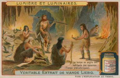 Prähistorische Tonlampen