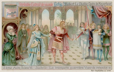 Prinzessin Isabelle gibt Robert neue Rüstung