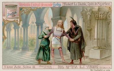 Robert ist hin- und hergerissen zwischen Bertram und Alice