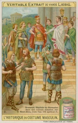 Römer, Gallier und Germanen in einer römischen Kolonie am Oberrhein im Jahr 175 n. Chr.
