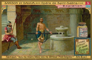 Samson in Ketten