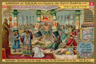 Samsons Rache an Dalila