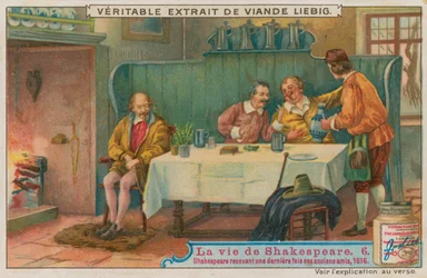 Shakespeare empfängt seine alten Freunde zum letzten Mal