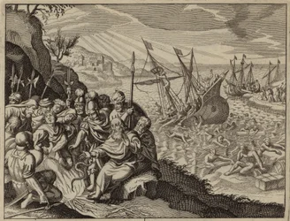 St. Paulus auf Malta nach seinem Schiffbruch