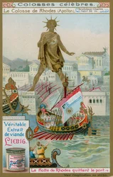 Der Koloss von Rhodos, Apollo, vom Bildhauer Chares